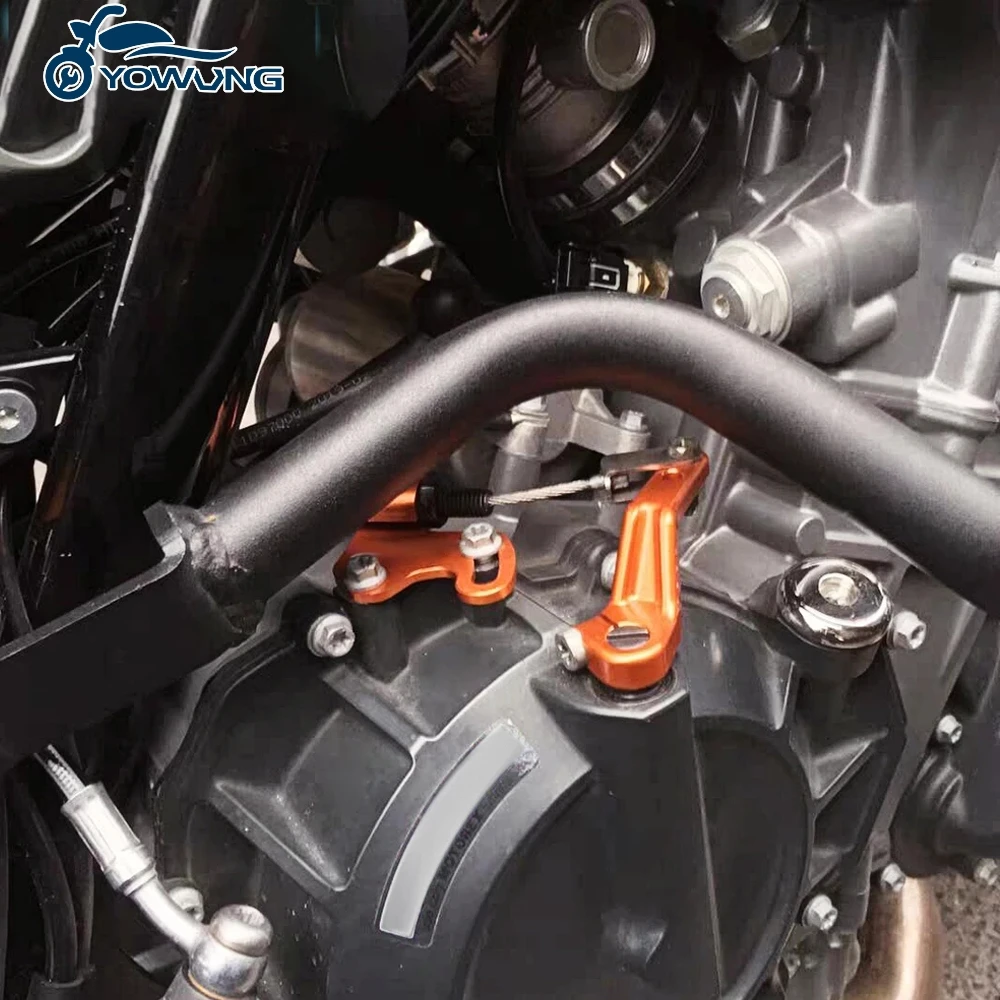 Chain Guaud Cover One Finger Clutch Lever For Husqvarna Norden 901 790 Duke 890 Adventure S/R Front Sprocket Cover Protector