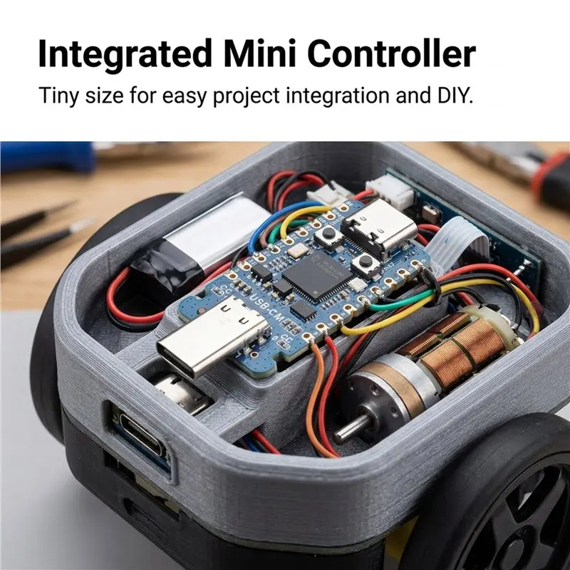 [NEW!A25P】 RP2350-USB-Cm Mini Development Board For Raspberry Pi