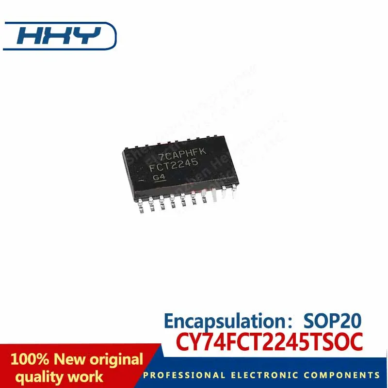 10pcs  CY74FCT2245TSOC SOP20 package bus transceiver