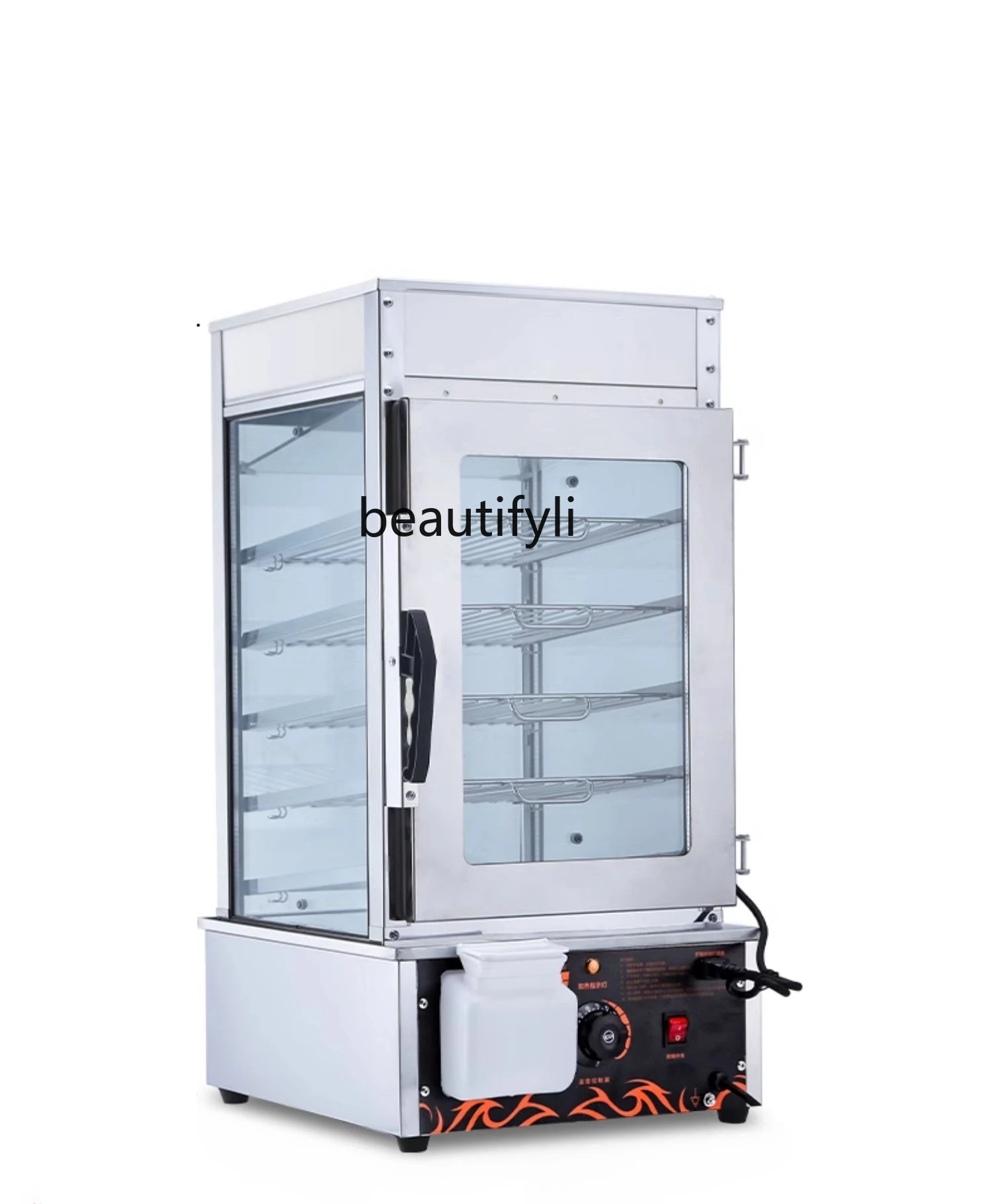 

Breakfast convenience store steamed buns stove commercial steamer plug-in insulation display cabinet