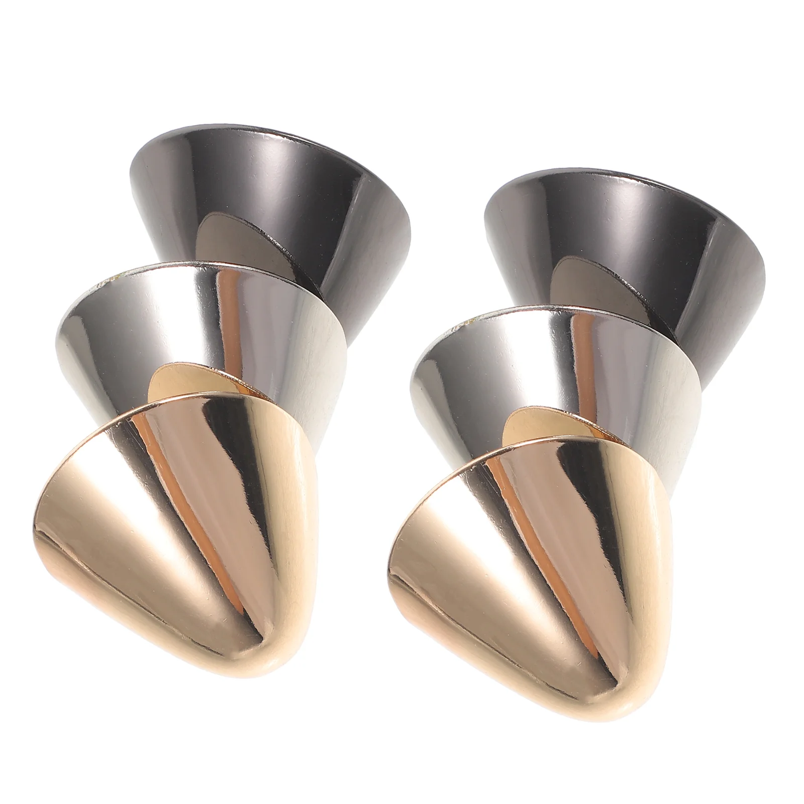 

3 Pairs High Heels to Protect The Head Metal Shoe Toe Covers Protectors for Shoes Pointed Denim Women Caps Repair Suite