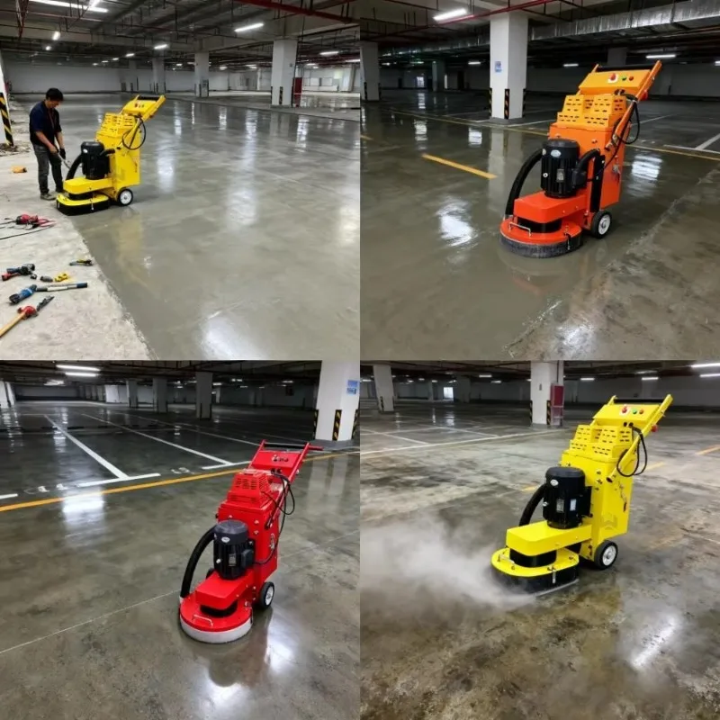 Picture 7: Concrete Grinder Floor Grinding Machine Low Maintenance Gearbox Concrete Polisher Cement Surface Prep 220V 380V