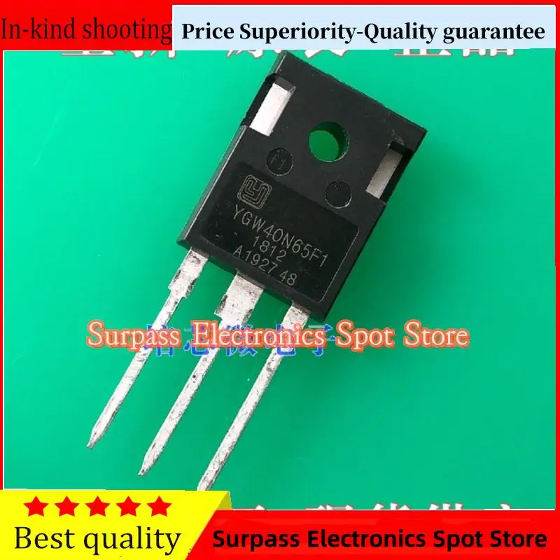 10PCS-100PCS  YGW40N65F1 IGBTXNS40N60T SGT40N60F Price Superiority-Quality guarantee