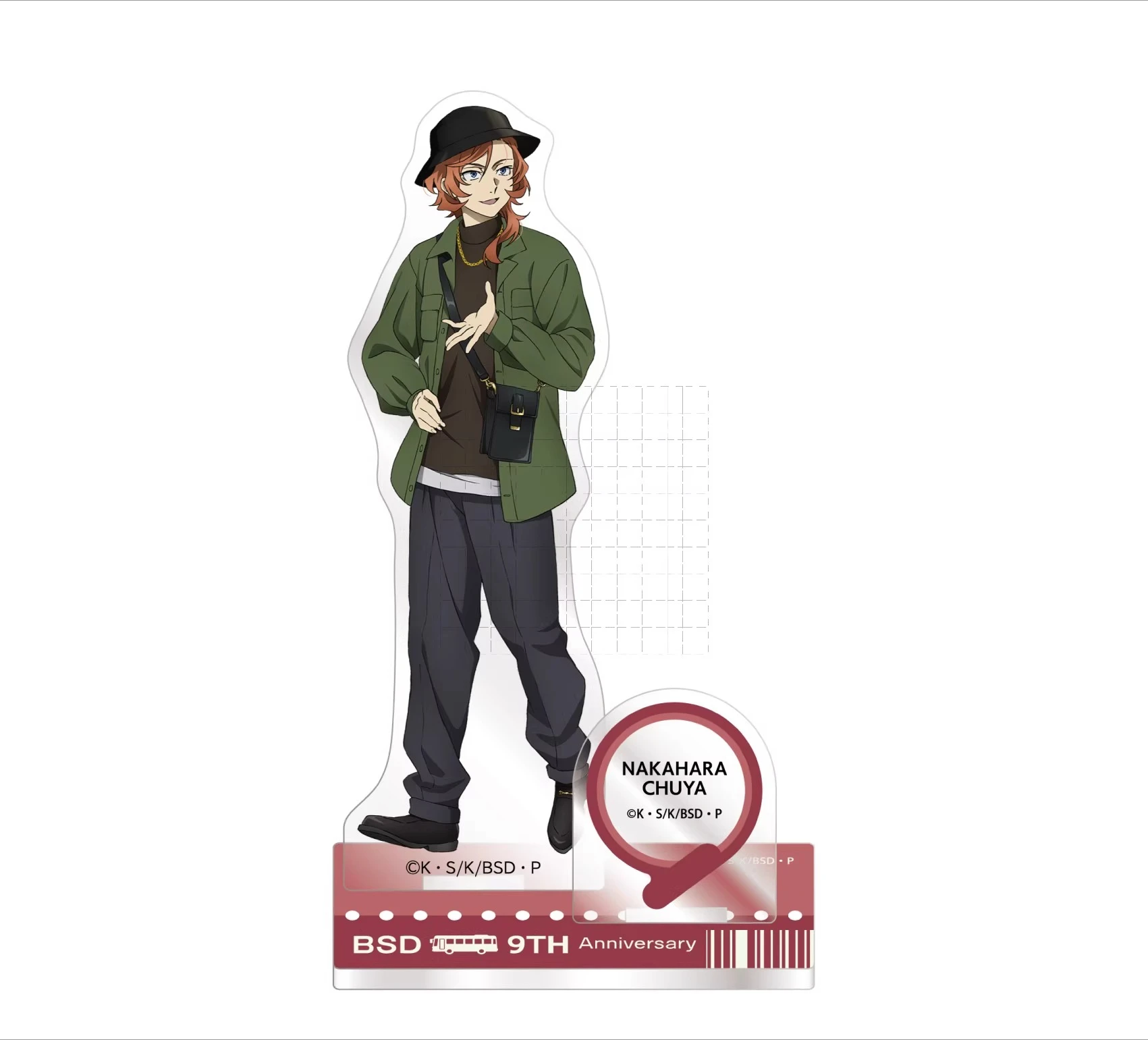 Anime Nakahara Chuya Akutagawa Ryunosuke Yumeno Kyusaku Mori Ougai Acrylic Stand Figure Doll Game Keychain Cosplay Toy for Gift - view 6