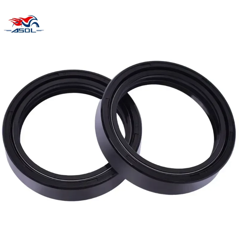 

43x55x9.5/10.5 Front Fork Oil Seal 43 55 Dust Cover For KAWASAKI ZX6R ZX7R ZX-6R NINJA ZR-7 ZR7 ZX-7R ZX 6R 7R ZX K1 UPSIDE DOWN