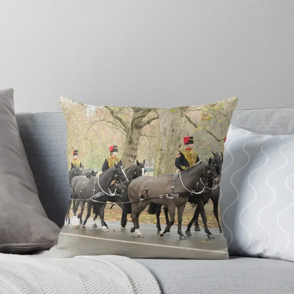 

King's Troop Royal Horse Artillery Throw Pillow Sofa Cushions Decorative Cushions For Living Room pillow