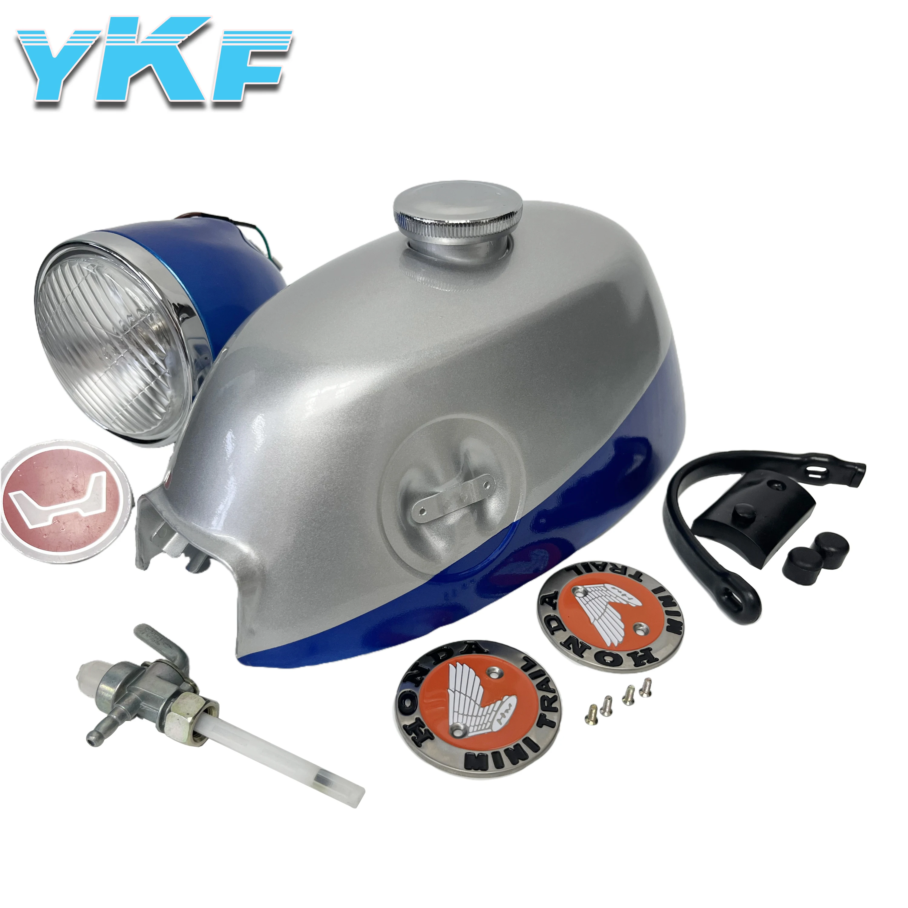 Z50 K0 K1 68-70 Motorcycle steel tank kit with headlight Multi-colour available For Mini Trail Z50