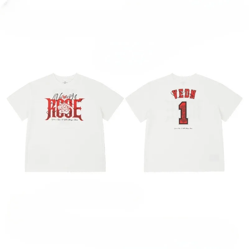 

Men's and Women's Quick Drying Breathable Sports Tops, Fashionable Street Printed Short Sleeved Basketball T-shirts