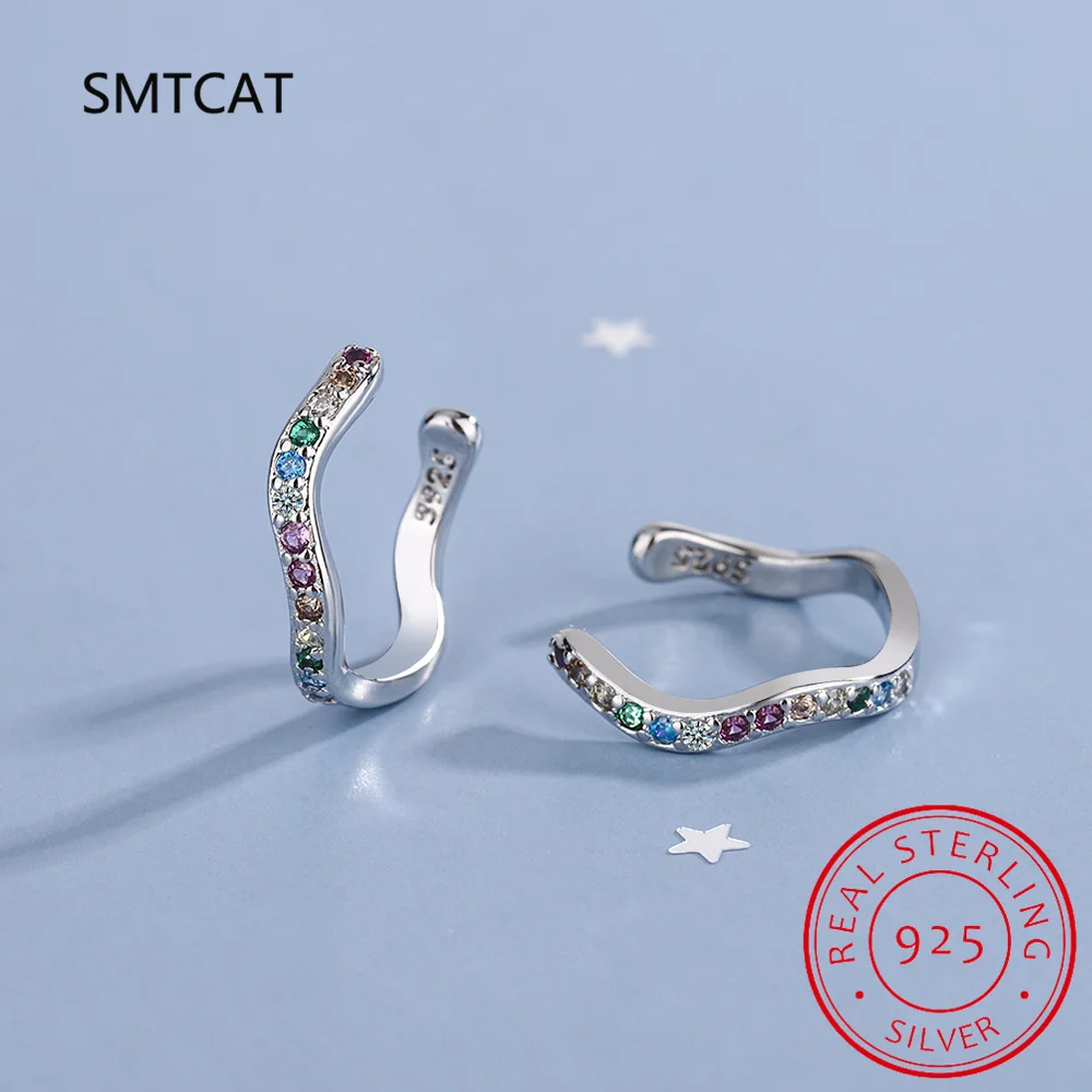 

Гранат, аметист, цитрин, перидот, синий топаз, стерлинговое серебро 925, радуга, нерегулярные серьги-клипсы, красочные ювелирные изделия из драгоценных камней