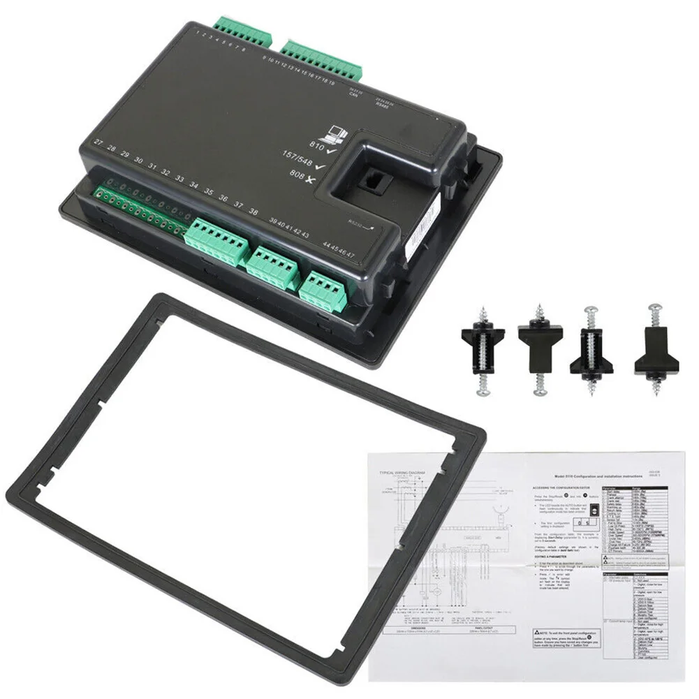 Contrôleur électronique pour générateur, technologie de contrôle, écran LCD DSE5110, haute mer, 1 jeu