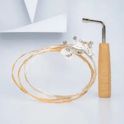 

1Set High Durability Lyre Strings Kit Standard Tension Beautiful Sounds Gifts Friends Lyre Strings Set String Replacement