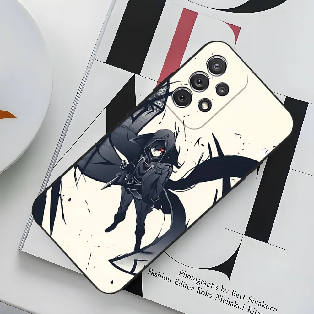 The Eminence in Shadow Phone Case for Sumsung Galaxy S24 S23 S22 S21 S20 A24 A34 N20 M54 A54 A53 Fe Plus Ultra Black Soft Cover