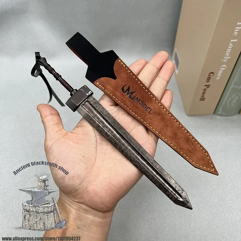 22 cm Greatsword Elden Metal Weapon Ring ER Game Replica Model Authentieke 1:6 Action Figure Accessoire Collectie Decoratie Speelgoed Jongen