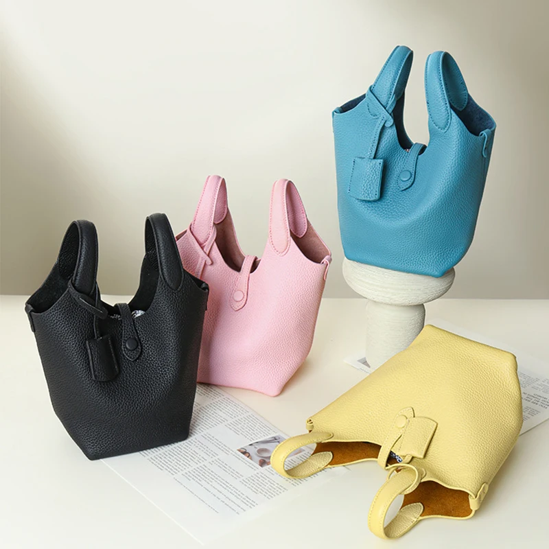 

Women Vintage Handbag Real leather Ladies Shoulder Tote Bags Messenger Bags Casual Handbag Crossbody Purse Basket