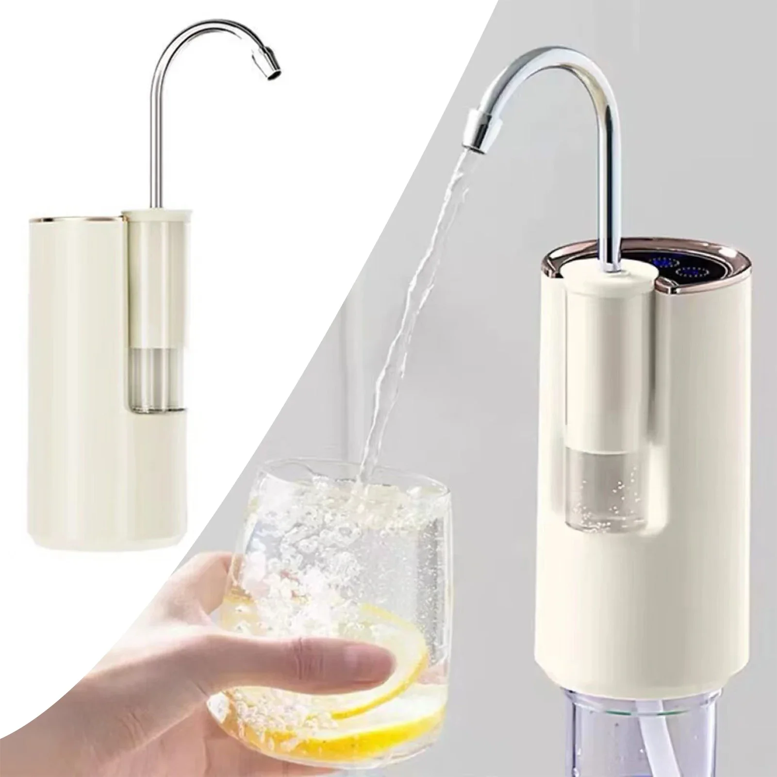 Usb Charging Automatic Electric Water Dispenser Rechargeable Water Dispenser Kitchen Office Accessories