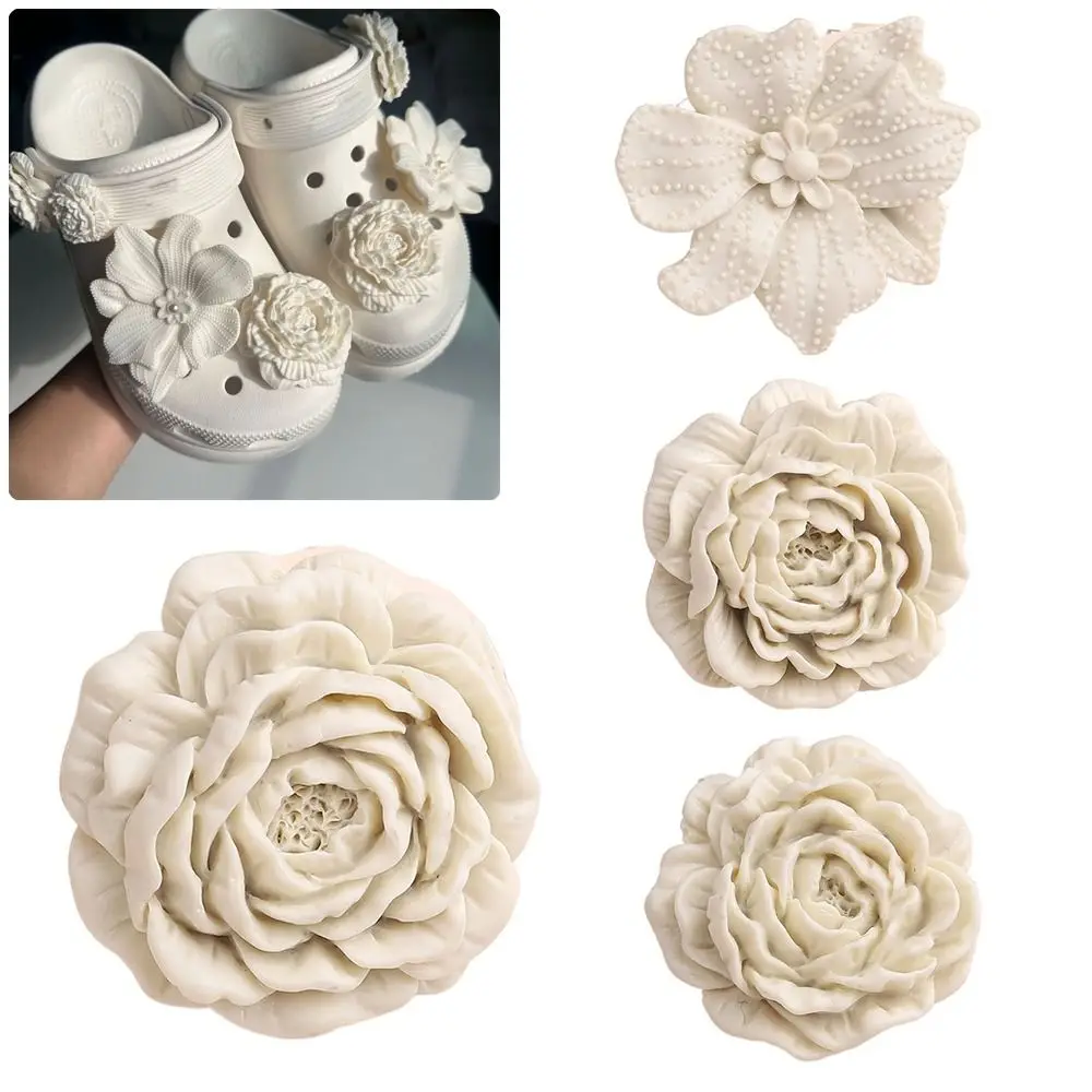 

Fashion DIY Flower Shoe Decoration Cartoon Bouquet Design Hole Shoes Flower Hole Shoe Buckle Shoe Accessories Decoration