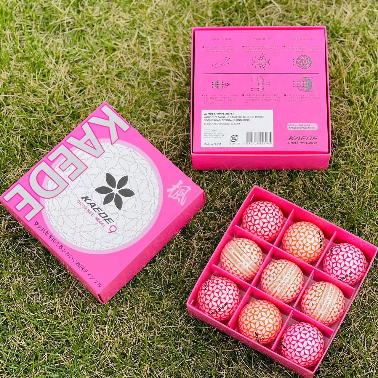 konday-sakura-golf-balls-long-distance-2-layer-golf-professional-balls-sports-fitness-fans-supplies-golf-balls