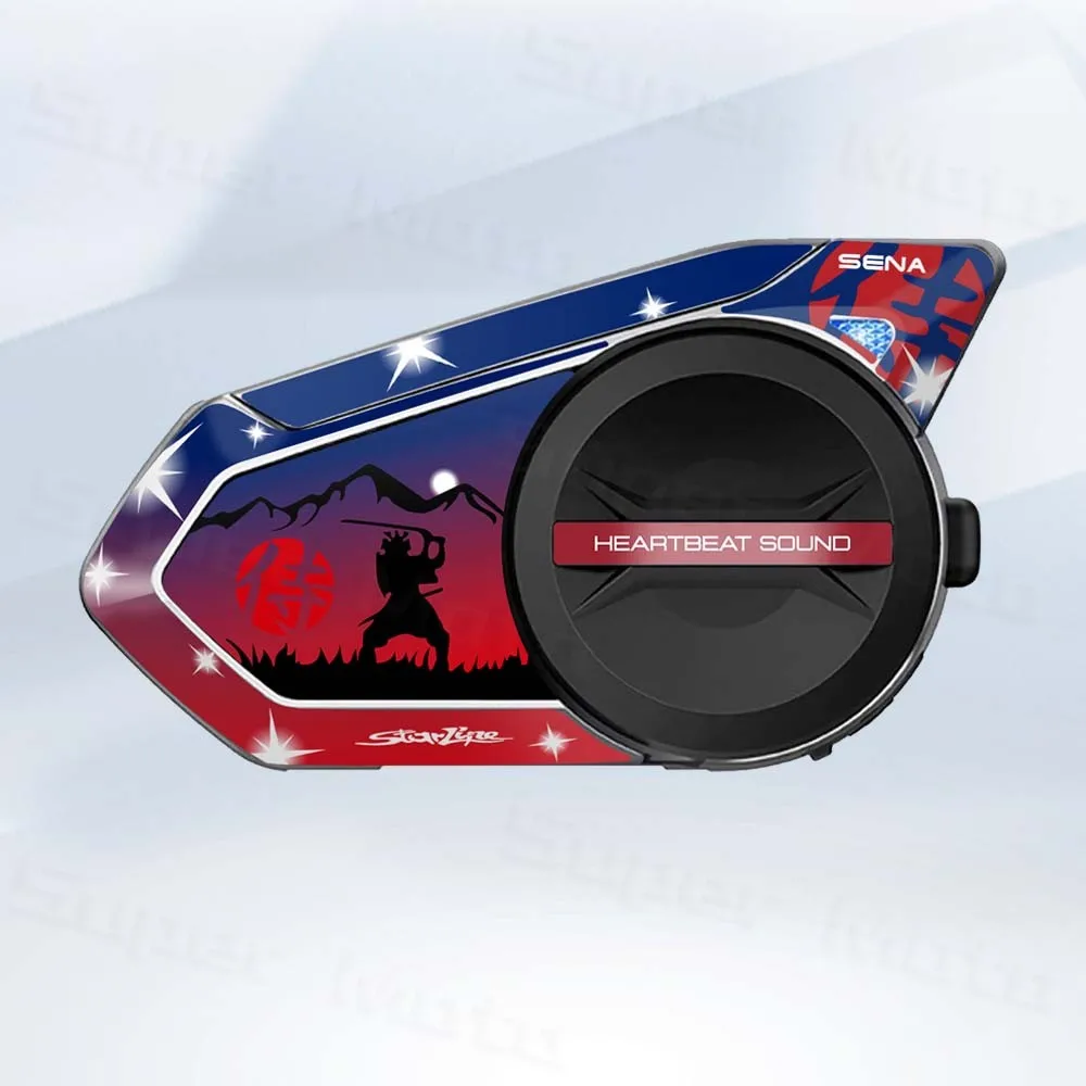 Für SENA 50S Sena 50s Motorrad Helm Bluetooth Headset Schutz Aufkleber Kreative Bluetooth Headset Aufkleber Wasserdicht