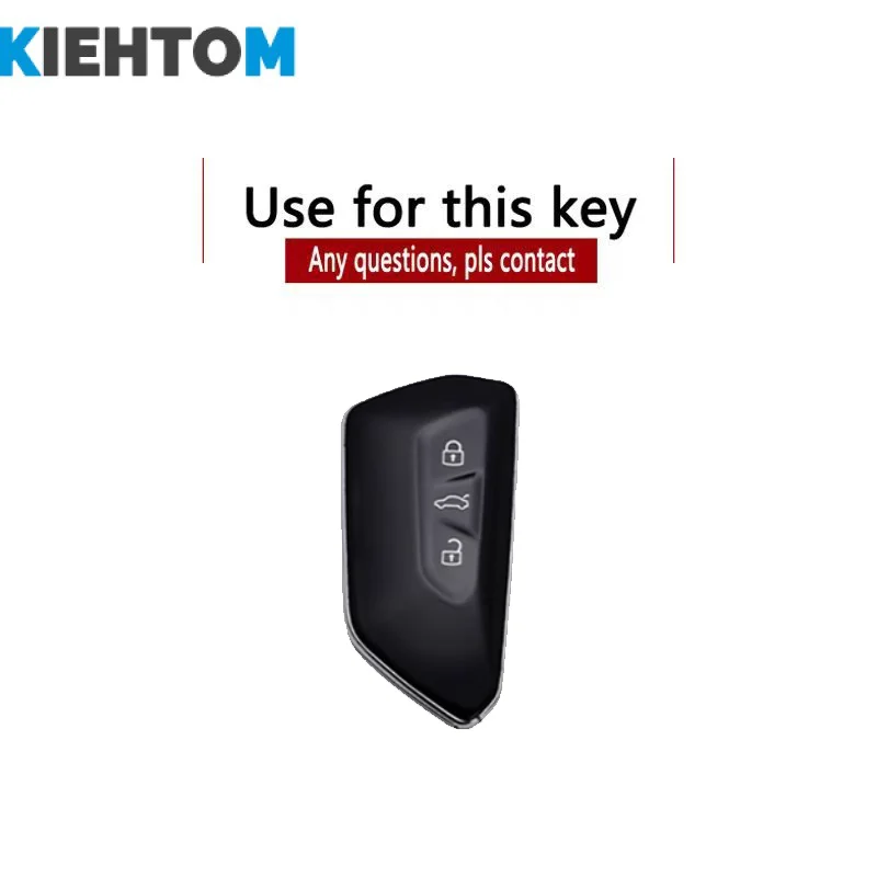 حافظة مفاتيح السيارة غطاء حامل فوب لسيارة Volkswagen VW ID.3 ID.4 Golf Mk8 GTI GTD R Atlas Cross Sport Passat ملحقات السيارة #6