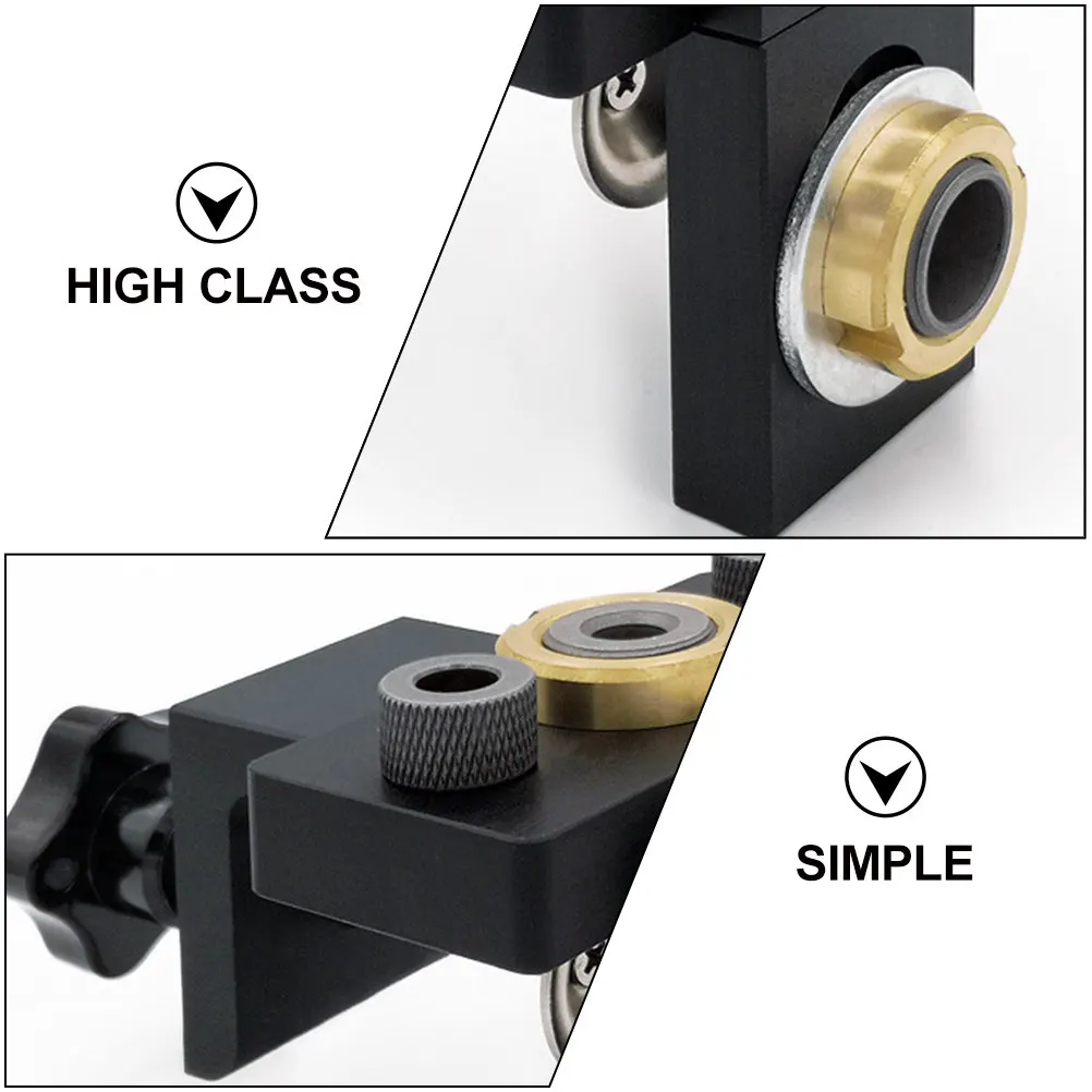 1Set Woodworking Hole Positioner High Class Material Woodwork Punching Marking Tool DIY Furnishing Line Drawing Drilling Locator
