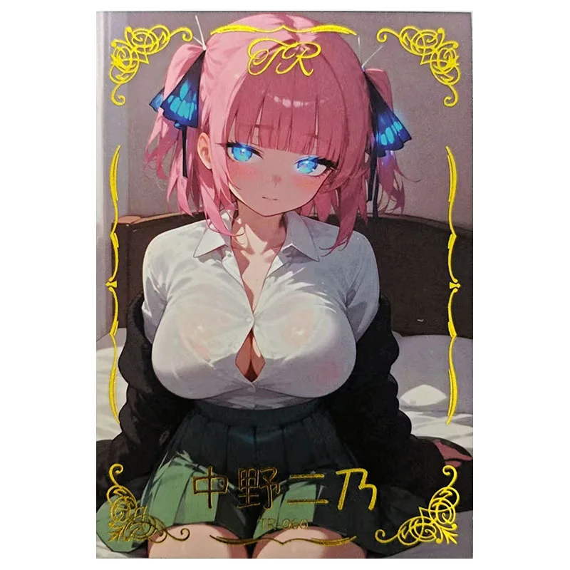 Anime Goddess Story Rare TR Karty kolekcjonerskie Shenhe Seele Tokisaki Kurumi Hoshino Ai Yor Forger Zabawki dla chłopców Prezent urodzinowy