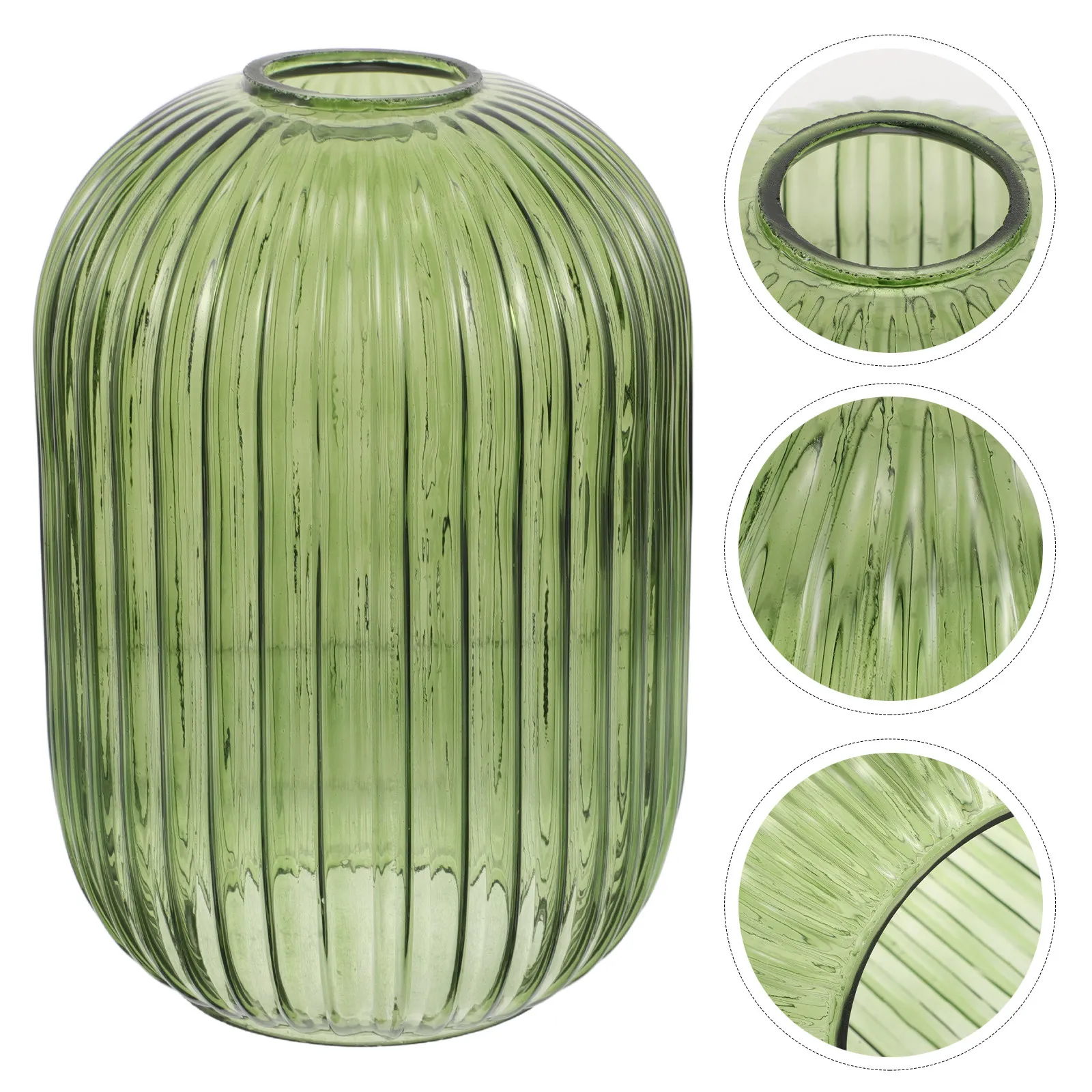 Elegant Striped Glass Lamp Shade for Table Lamp Pendant Light Wall Sconce Dining Room Coffee Shop Decor Replacement 140x200mm