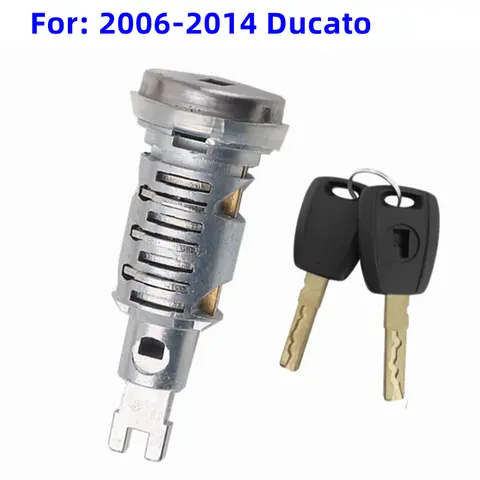 XIEAILI OEM Left Door Lock Cylinder Auto Door Lock Cylinder For 2006-2014 Fiat Ducato