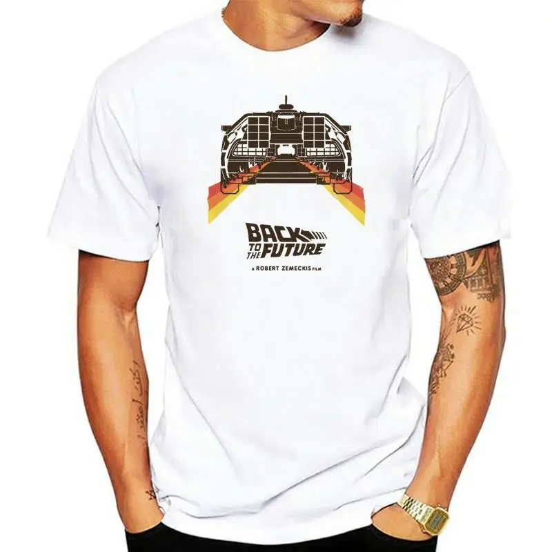 T-Shirt Back To The Future Back To The Future MC FLY Biff Marty Doc Brown(2)