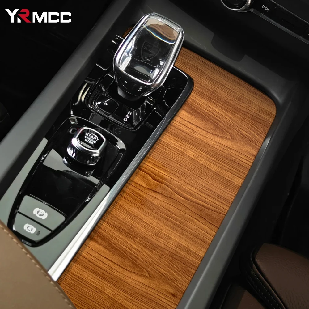 Wood Vinyl Wrap Film Car Stickers Self Adhesive Wooden Textured Grain Decorative Film for Cabinet Interior Furniture Vinyl Decal view 4