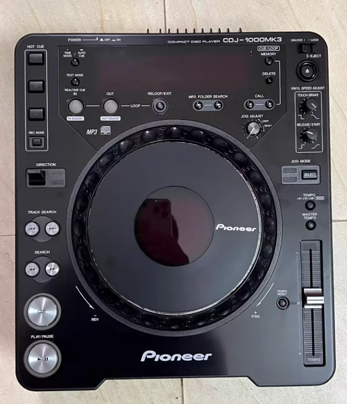 Pioneer CDJ-1000 MK3 Panel Film Sticker