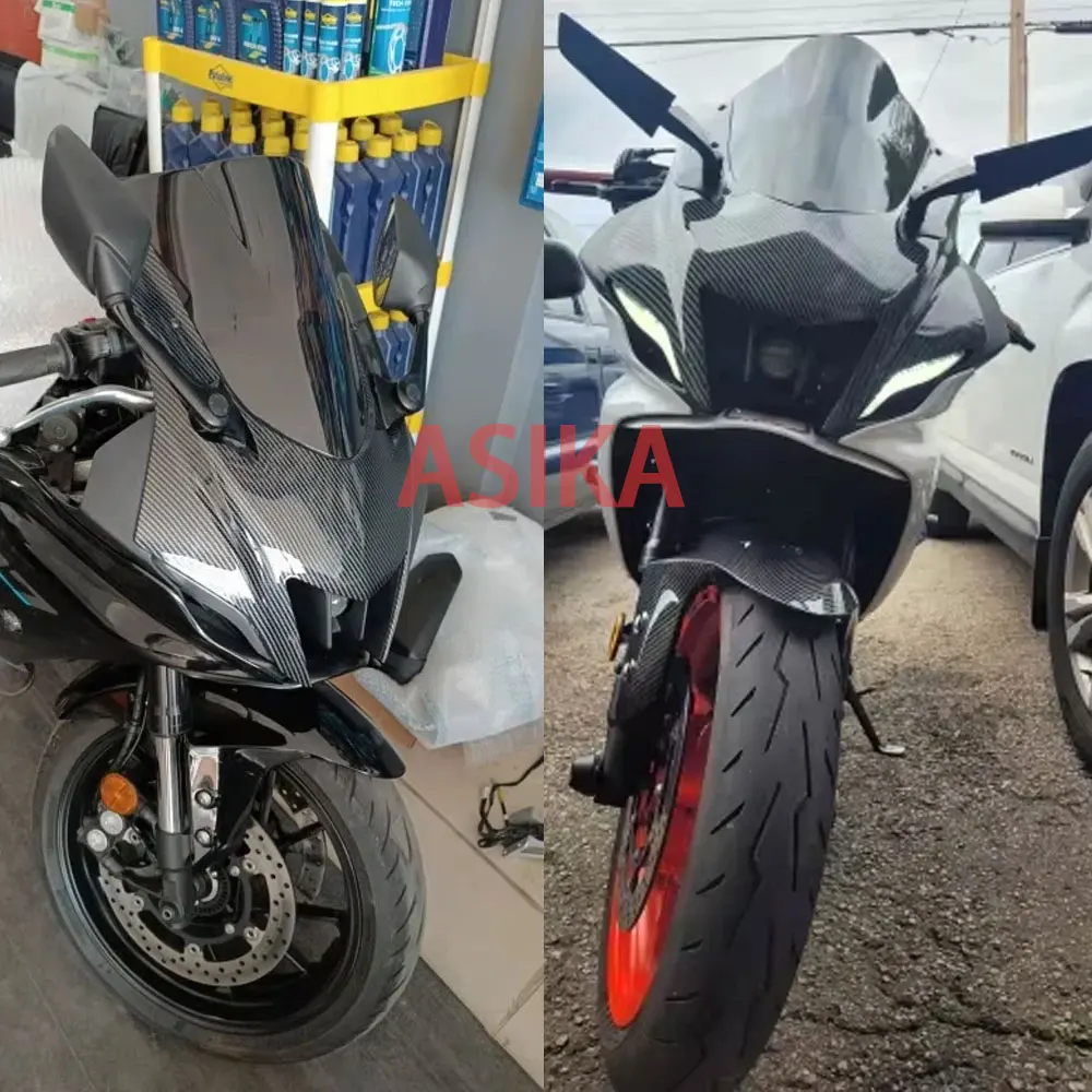 For YAMAHA YZF-R7 R7 2022 2023 2024 2025 100% Carbon Fiber Motorcycle Fender Tank Winglet Bellypan Tail Side Panels Fairing Kit