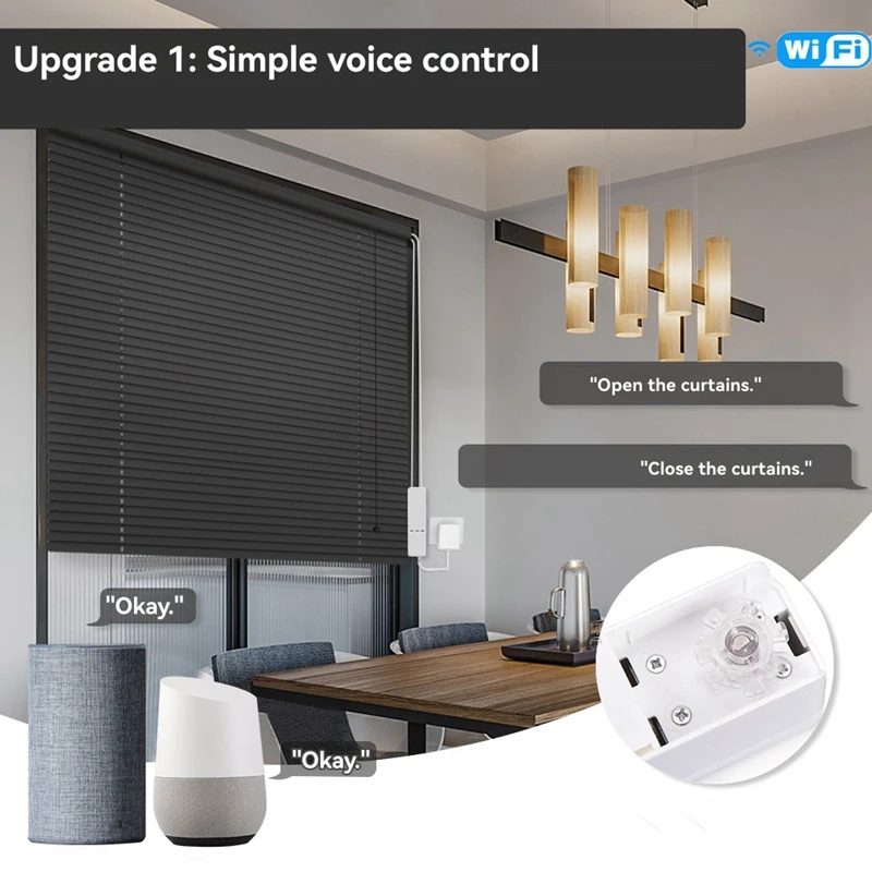 Tuya Wifi Motore Intelligente Per Tende A Rotelle Tenda A Catena Elettrica Otturatore Kit Remoto RF App Intelligente Tramite Alexa Google UK Plug