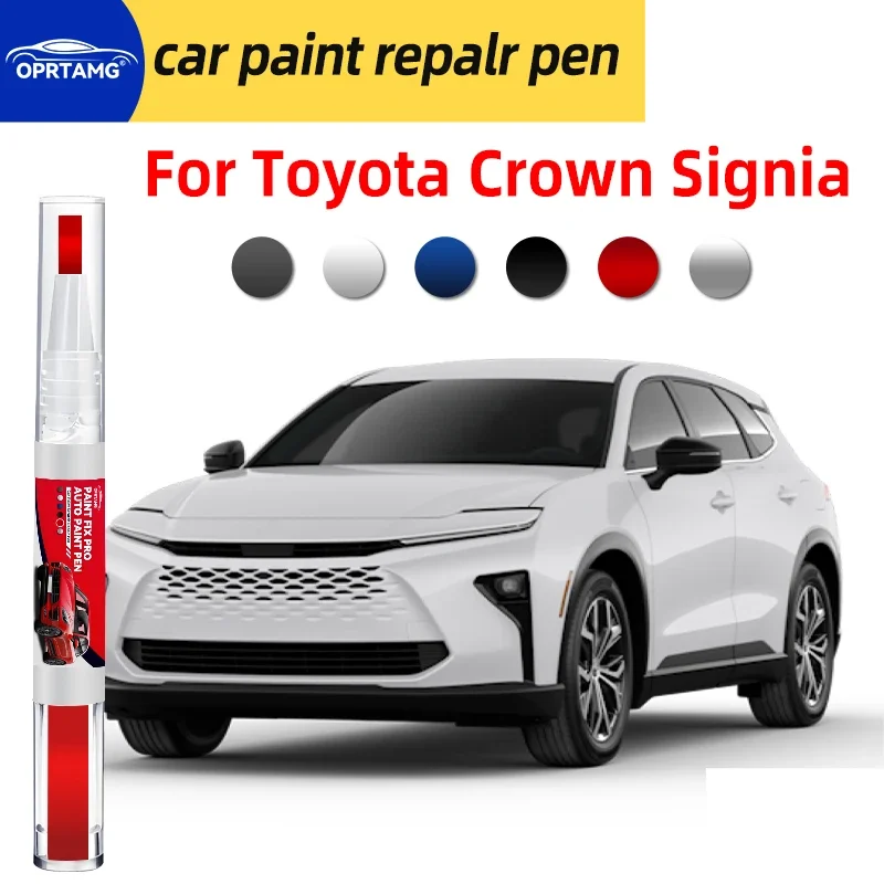 Caneta de pintura para retoque de pintura de carro Toyota Crown Signia, ferramentas de reparo de arranhões, acessórios para carros, ferramentas de pin