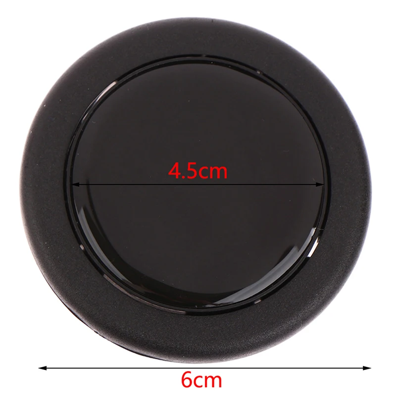 Universal Modified Car Styling High Quality Racing Car Steering Wheel Horn Button Speaker Control Cover For Most Of Car