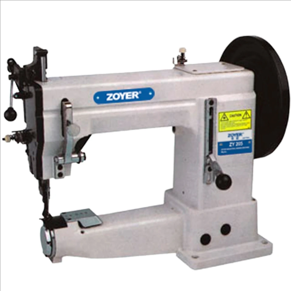 ZY205 Industrial Heavy Duty Cylinder Bed Compound Feed Motor Lockstitch Sewing Machine New Eco-Friendly