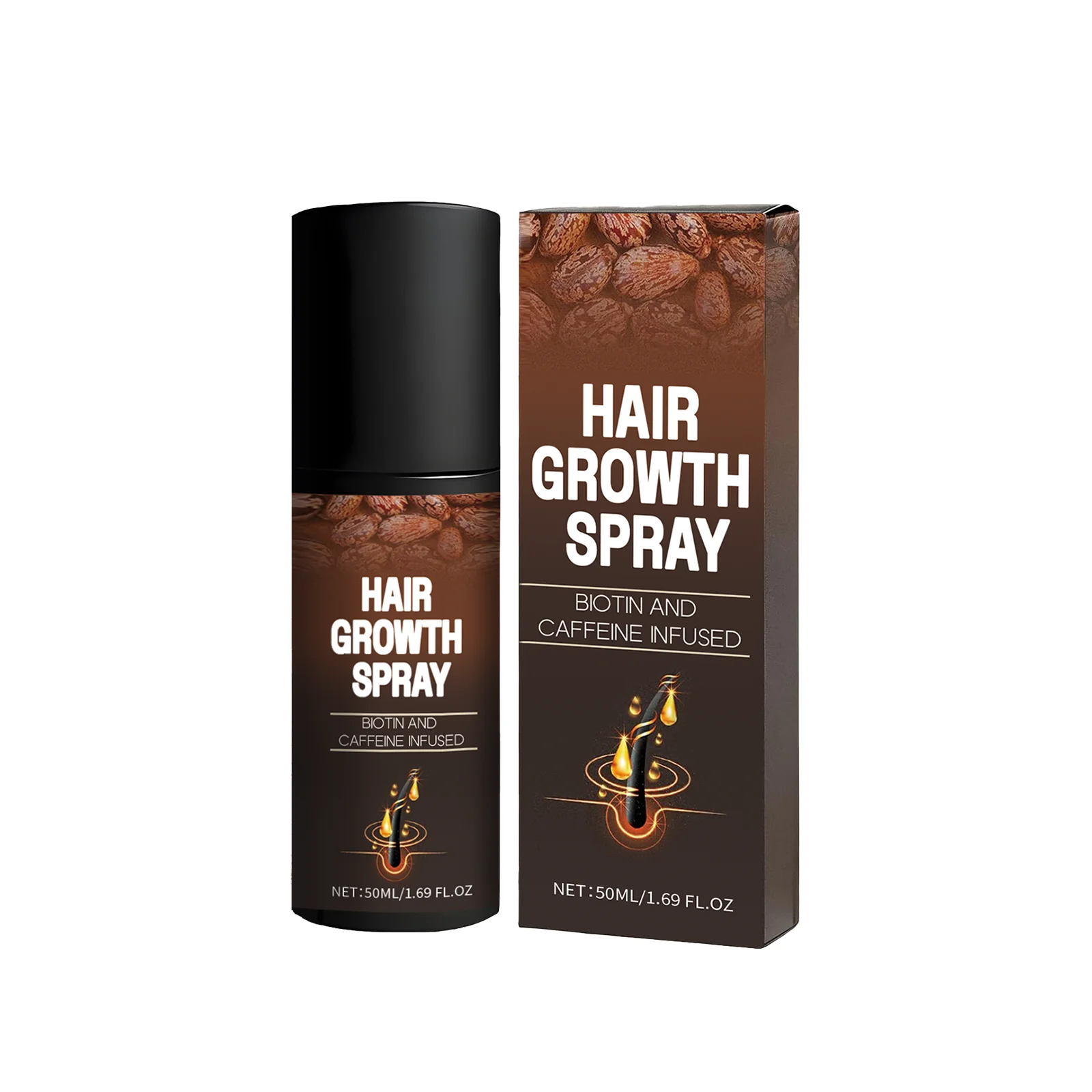 Moisturizing Hair Spray, Gently Nourishes Hair, Makes Hair Full, Voluminous, and Shiny, Natural Hair Texture, Smooth, Not Dry, E