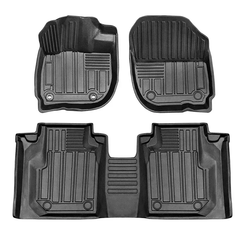 

Rubber TPE Car Floor Mats Set For Honda HRV XRV Waterproof Accessories Automovil Auto Interior Rugs Carpets