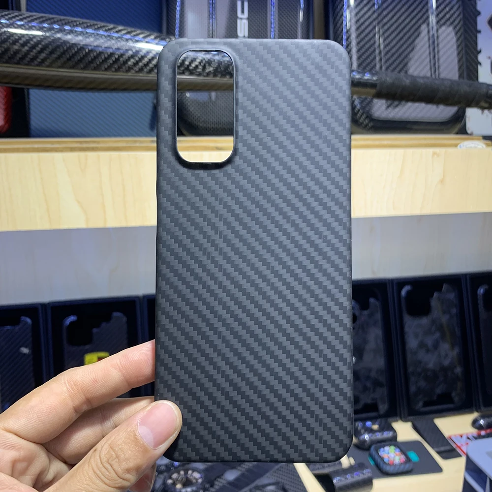 

Dropshipping Real Aramid Fiber Carbon Fiber For Redmi Note11 ， Ultra Thin Business Phone For Note11 CASE Cover