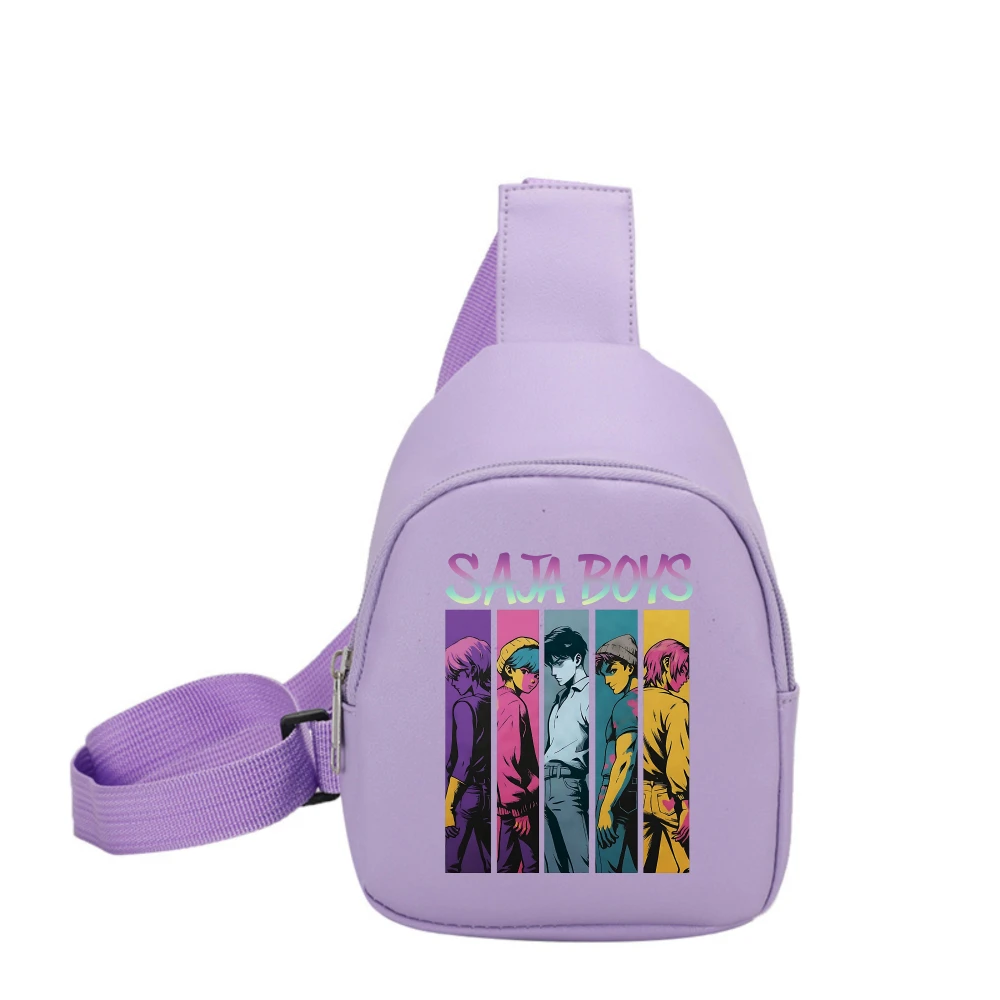 KPop شيطان الصيادين حقيبة كتف الموضة أنيمي الكرتون حقيبة كروسبودي Kawaii المحمولة المدمجة تخزين أكياس هدايا عيد الميلاد