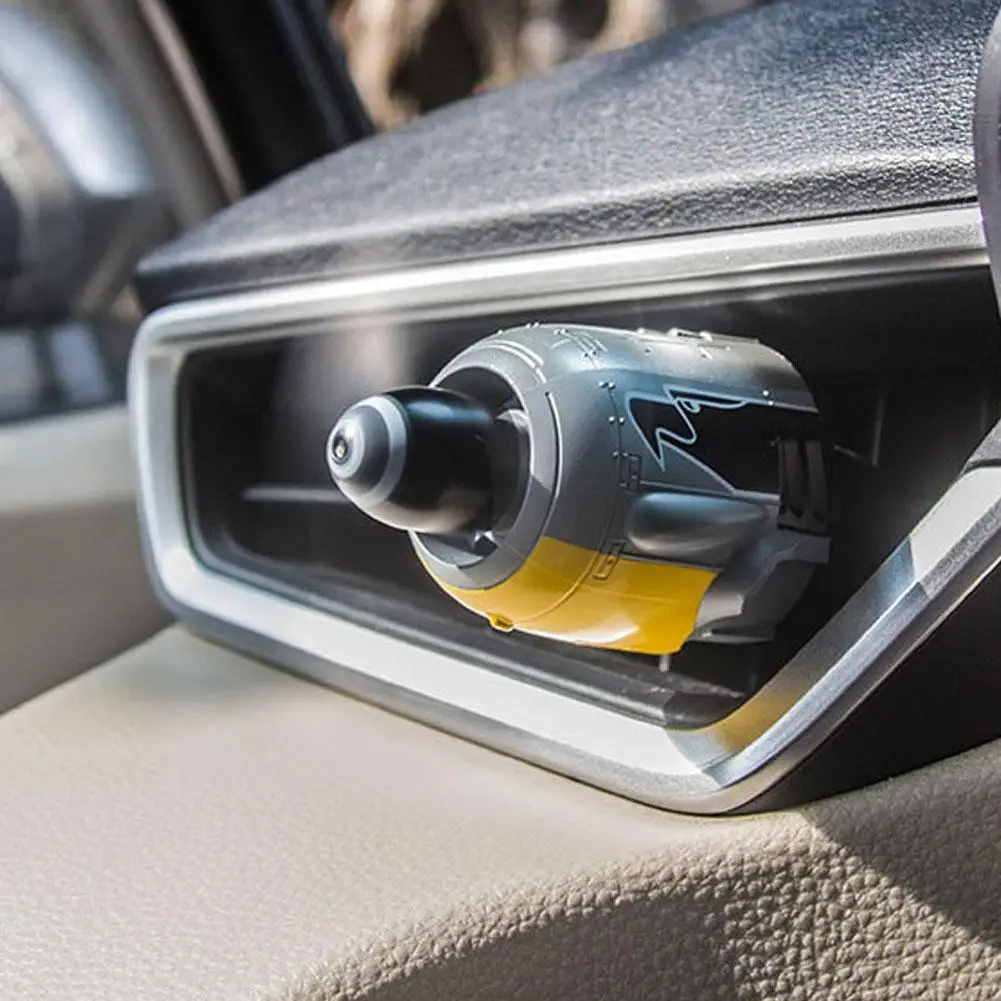 Car Air Vent Airplane Design Air Freshener Aromatherapy Diffuser Car Ornament Rotating Propeller Auto Interior Decoration - view 5