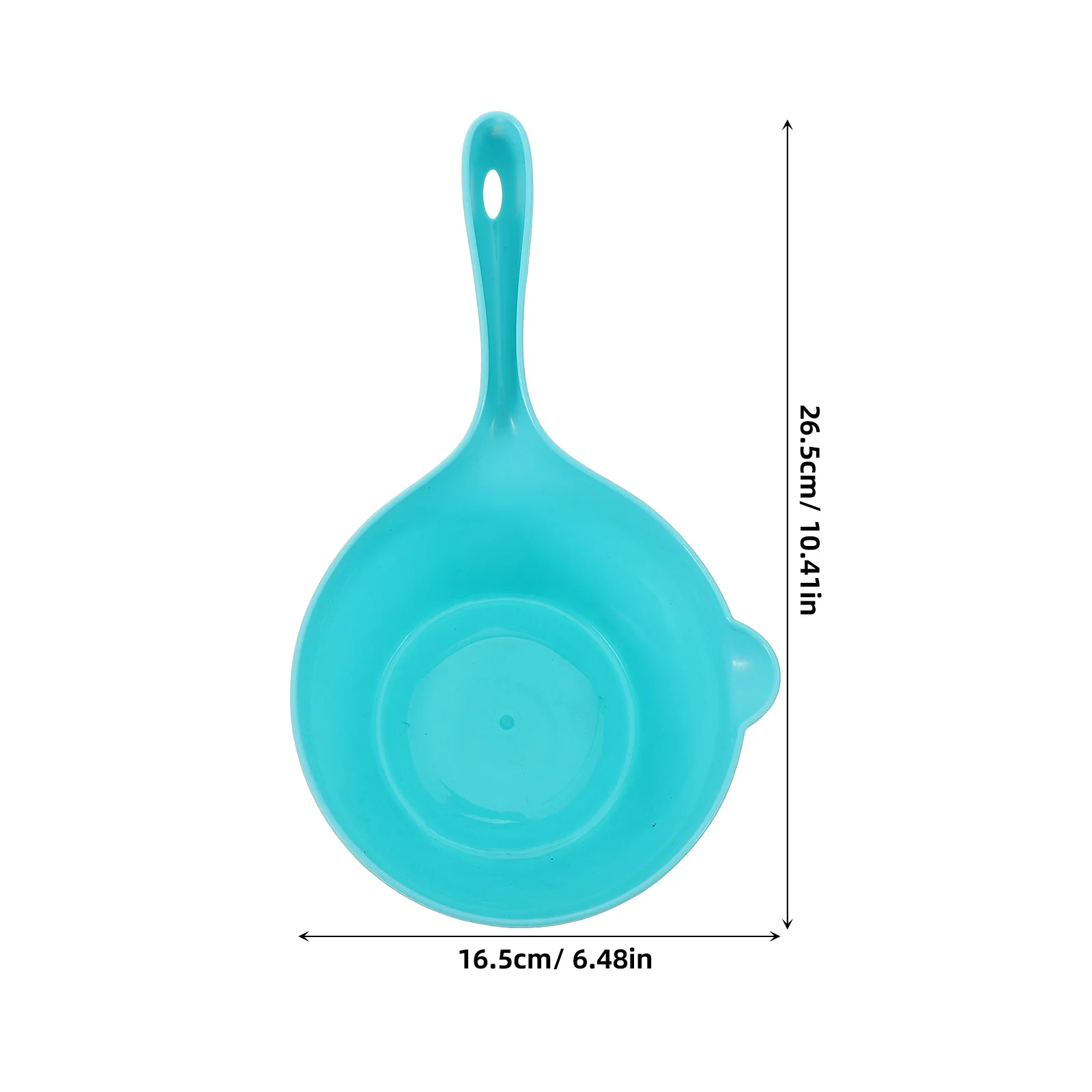 ทัพพีพลาสติกหนา 3 ชิ้น สำหรับใช้ในบ้าน ครัว ห้องน้ำ ทัพพีด้ามยาว น้ำหนักเบา อุปกรณ์ในครัวเรือนสำหรับการตั้งแคมป์
