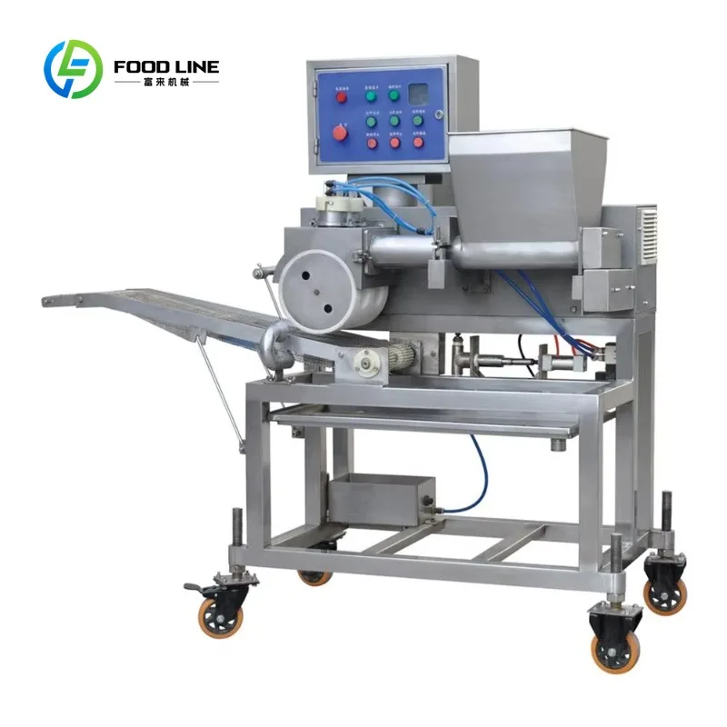 Customized Industrial Automatic Hamburger Patty Forming Equippment 304 Stainless Steel for Commercial Meat Processing