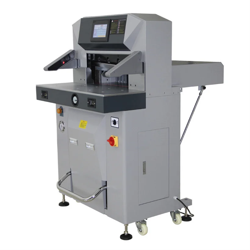 500mm touch screen Hydraulic guillotine cutting paper cutter for 5010PX