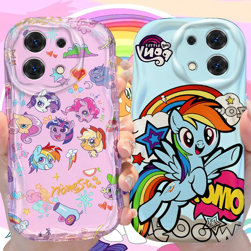 

My Little P-Pony Case for Xiaomi Redmi Note 14 13 12 11 10 Pro Plus 5G 9 14C 13C 4G 12C 10C 10S A2 A1 Shockproof Silicone Cover