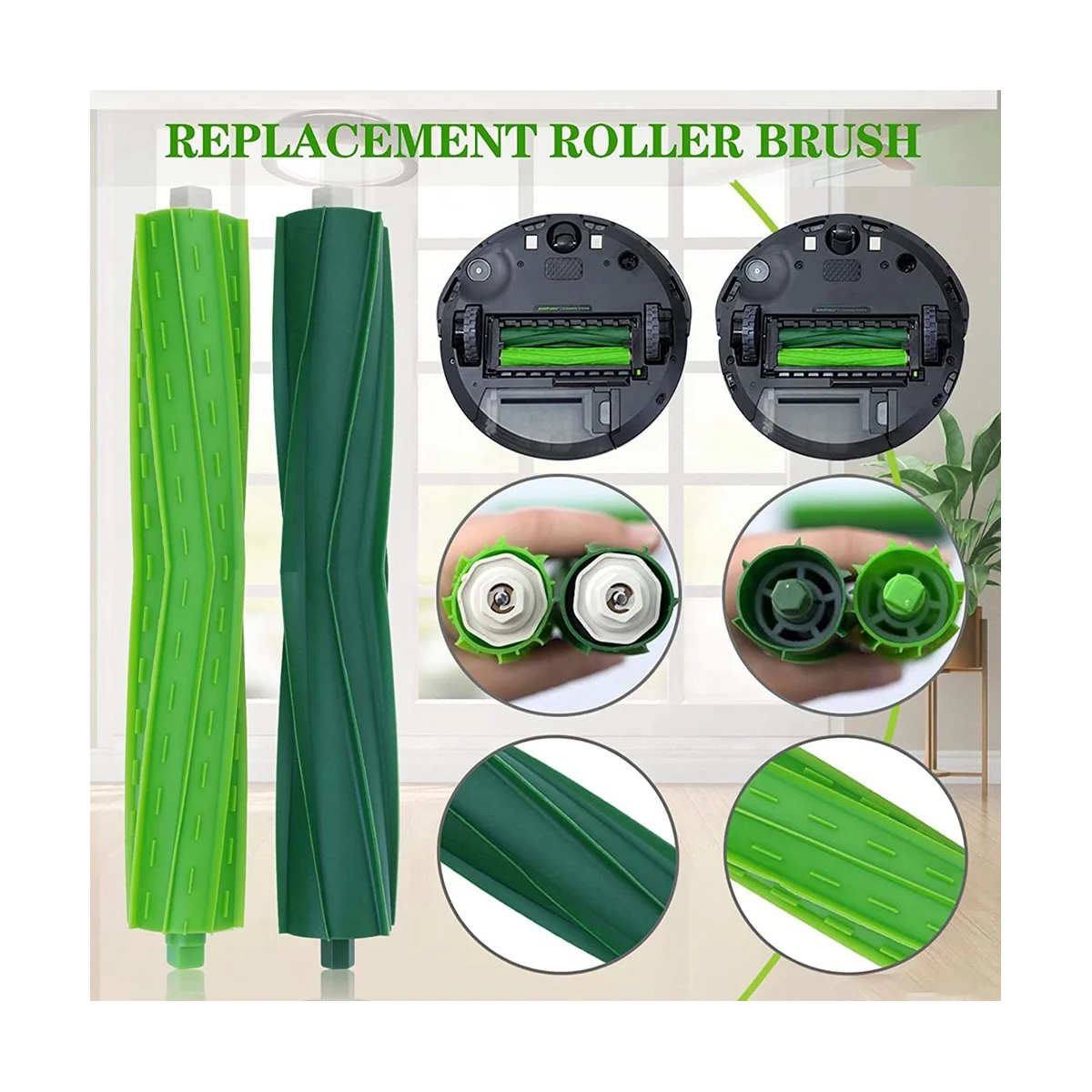 อะไหล่สำหรับ iRobot Roomba E, I, & J ซีรีส์ I7 I7 + I3 I3 I2 + I4 I4 + I6 I6 + I8 I8 + /plus J7 + E7 E6