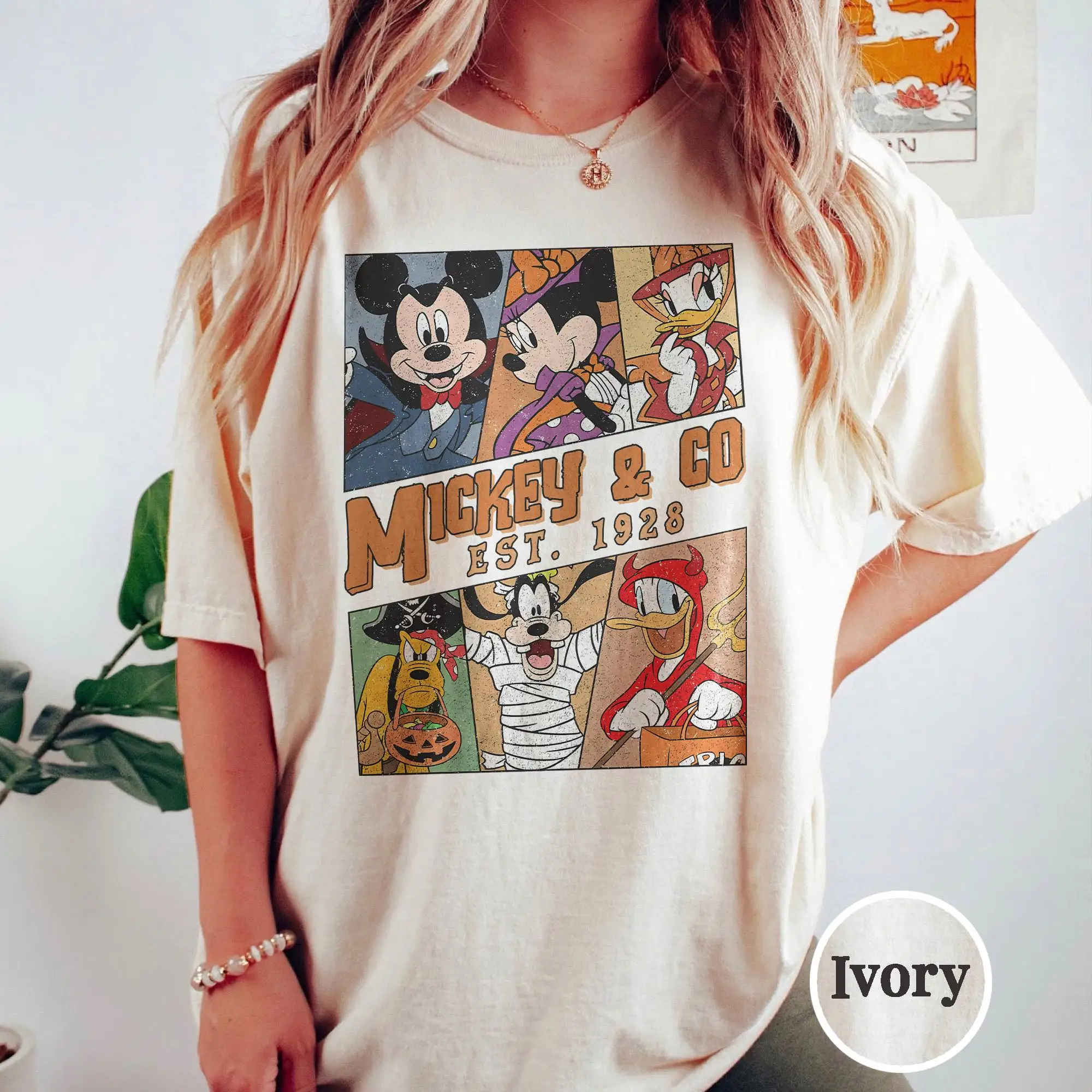 

Mickey and Co Halloween Shirt Disney Halloween Mickey and Friends Disney Matching Shirt Disneyland Shirt Mickey and Co 1928