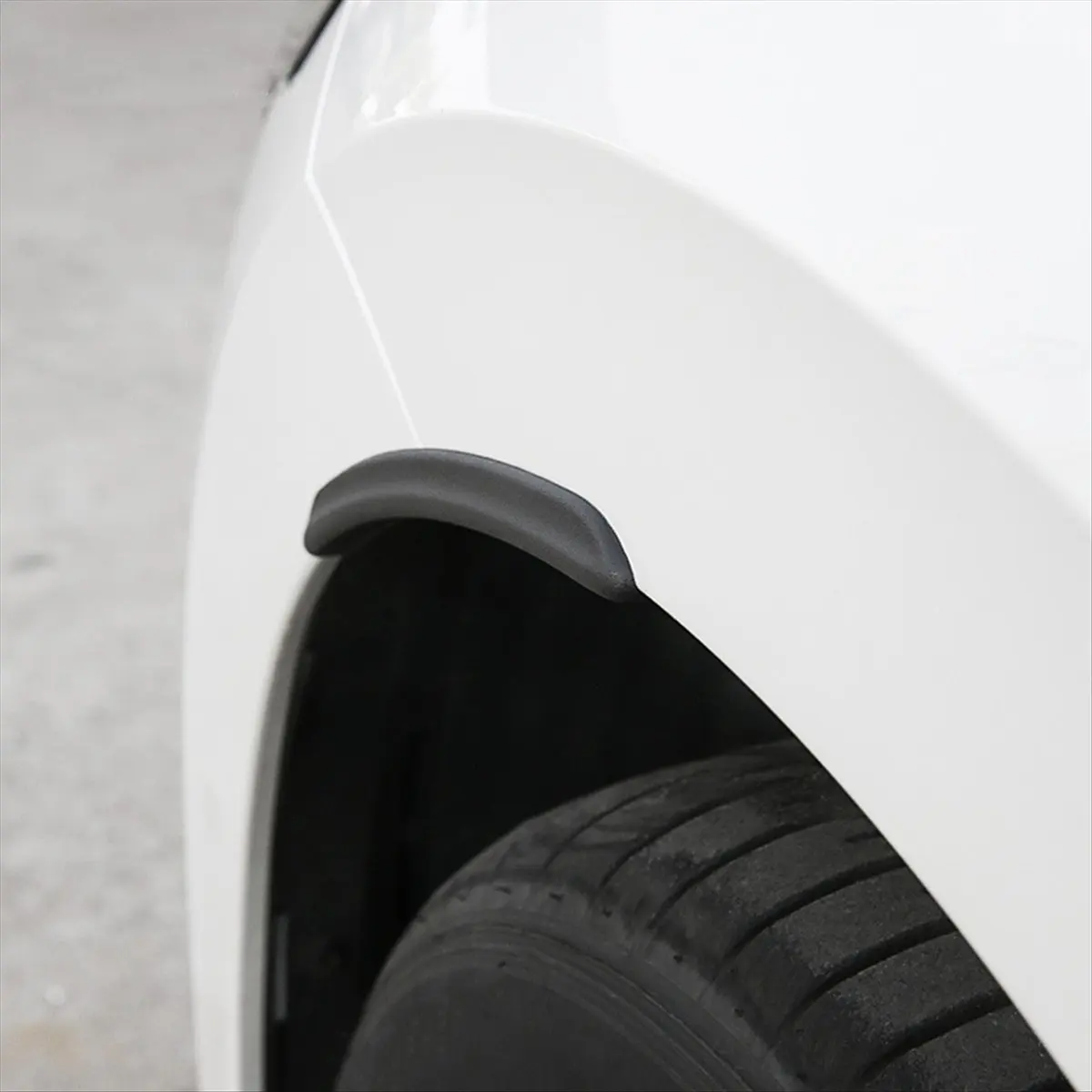 #51G Wheel Eyebrow Lip,Car Front and Rear Wheel Trim Stickers For Volkswagen Golf 8 (Black) view 5