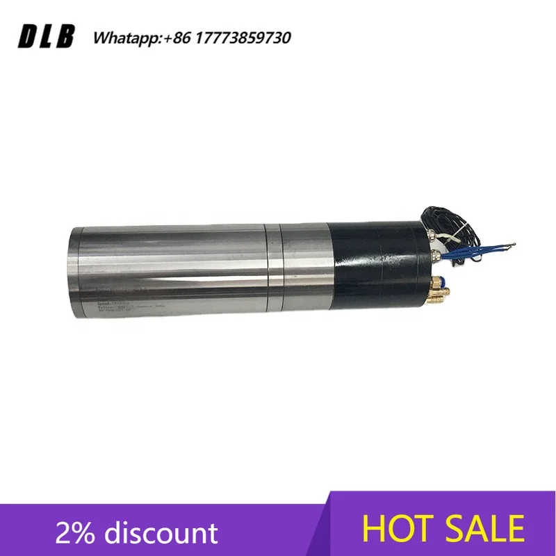 For High speed, spindle motor for precision numerical control milling