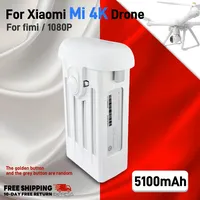 100% Original for Xiao-mi Mi 4K Drone Intelligent Battery 5100mAh For fimi 1080P RC With Gold white grey Button