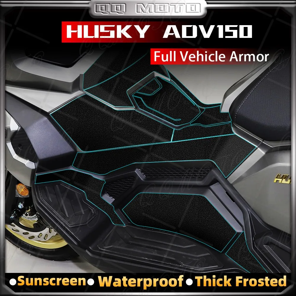 

Motorcycle Sticker Full Vehicle Frosted Protection Fuel Tank Scooter Body Armor Decal Kit For Husky ADV 150 husky adv 150